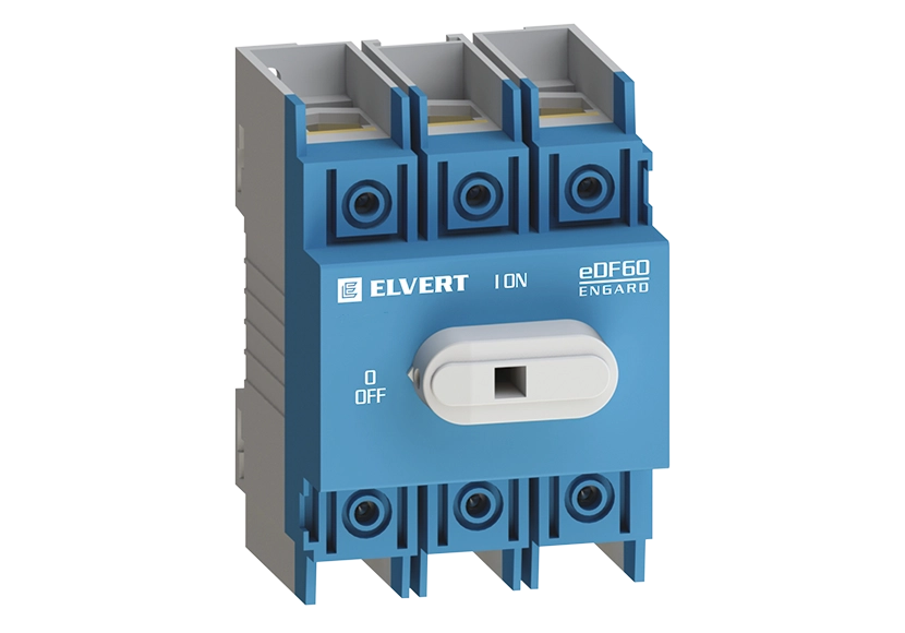 Выключатель-разъединитель eDF60 3P 100А ELVERT