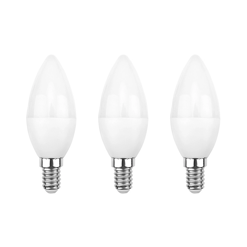 Лампа светодиодная Свеча CN 11,5Вт E14 1093Лм 2700K теплый свет (3 шт/уп) REXANT