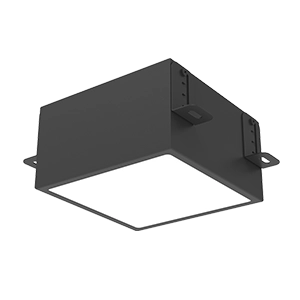 Светодиодный светильник VARTON DL-Grill для потолка Грильято 150х150 мм встраиваемый 15 Вт 4000 K 136х136х75 мм RAL9005 черный муар