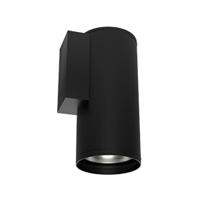 Светодиодный светильник VARTON архитектурный Gutta Single 1x20Вт 5000 К IP67 18 градусов RAL9005 черный