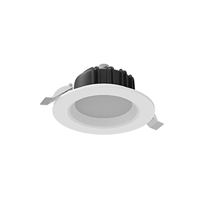 Светодиодный светильник VARTON DL-01 круглый встраиваемый 120x65 мм 11 Вт 3000 K IP54 RAL9010 белый матовый