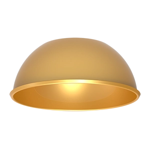 Рефлектор для DL-Spark 25 Вт матовый золотой