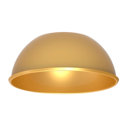 Рефлектор для DL-Spark 15 Вт матовый золотой