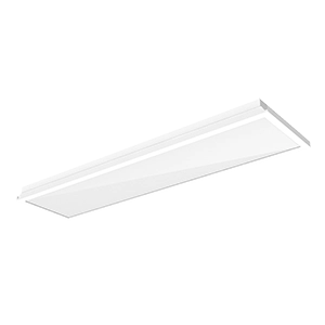 Люминесцентный светильник VARTON для скрытой потолочной системы АЛБЕС (Ингермакс) АР 300х1200 АС 2х28 1200х300х100 мм IP65 с рассеивателем опал крепление по короткой стороне