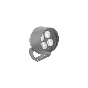 Светодиодный светильник VARTON архитектурный Frieze XS 15 Вт DMX RGBW линзованный 15 градусов RAL7045 серый
