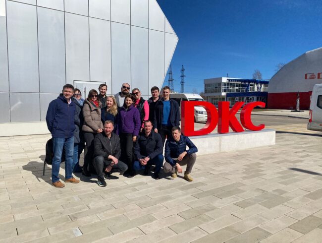Сотрудники компании посетили производственную площадку компании DKC